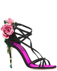 Sandales noires Dolce & Gabbana