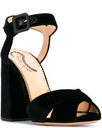 Sandales noires Charlotte Olympia