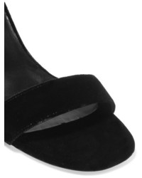 Sandales noires Saint Laurent
