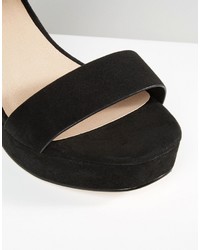 Sandales noires Asos