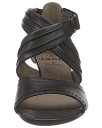 Sandales noires Jana