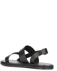 Sandales noires DSQUARED2