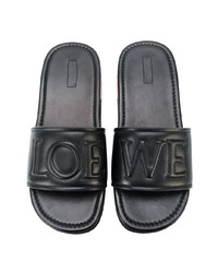 Sandales noires Loewe