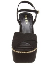 Sandales noires Miss KG