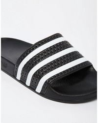 Sandales noires adidas