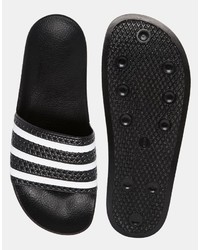 Sandales noires adidas