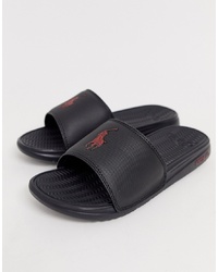 Sandales noires Polo Ralph Lauren