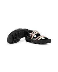 Sandales noires Gucci