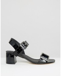 Sandales noires Asos