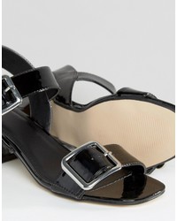 Sandales noires Asos