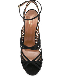 Sandales noires Aquazzura