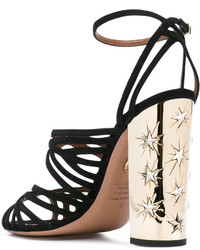 Sandales noires Aquazzura