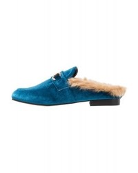 Sandales plates bleu canard Steve Madden