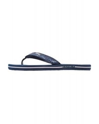 Sandales plates bleu marine Esprit