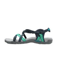 Sandales plates bleu marine Merrell