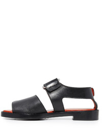 Sandales plates noires 3.1 Phillip Lim