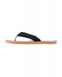 Sandales plates noires Roxy