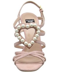 Sandales roses Boutique Moschino
