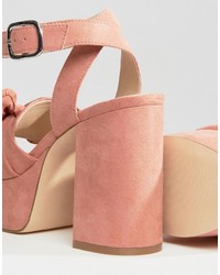 Sandales roses Asos