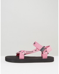 Sandales roses Asos