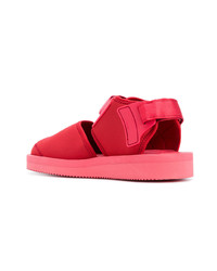 Sandales rouges Suicoke