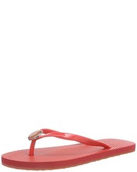 Sandales rouges Emporio Armani