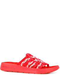 Sandales rouges Missoni