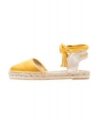 Sandales spartiates jaunes J.Crew