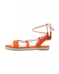 Sandales spartiates orange Even&Odd