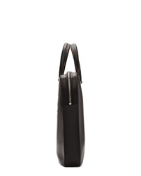 Serviette en cuir noire Paul Smith