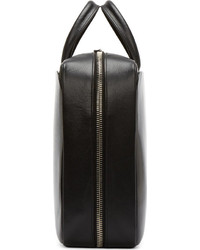 Serviette en cuir noire Givenchy