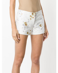 Short à fleurs blanc Giambattista Valli