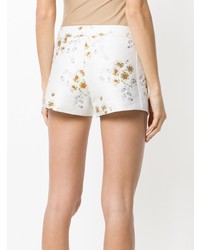 Short à fleurs blanc Giambattista Valli