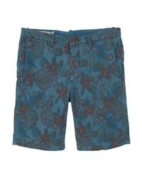 Short à fleurs bleu Mango