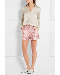 Short à fleurs rose Stella McCartney