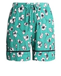 Short à fleurs vert menthe Modström