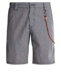 Short à rayures verticales bleu Solid
