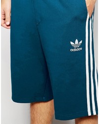 Short bleu canard adidas