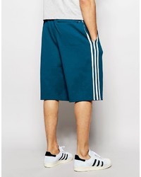 Short bleu canard adidas