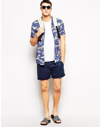 Short bleu marine Asos