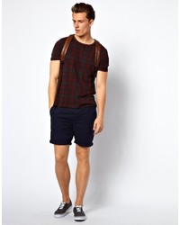 Short bleu marine Asos