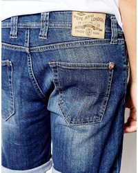 Short bleu Pepe Jeans