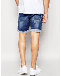 Short bleu Pepe Jeans