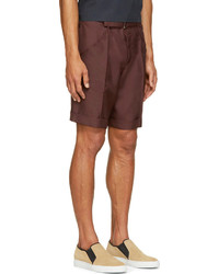 Short bordeaux Valentino