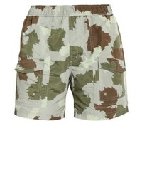 Short camouflage olive Poler