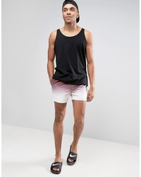 Short de bain bordeaux Asos