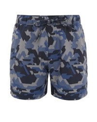 Short de bain camouflage bleu marine Tommy Hilfiger