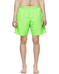 Short de bain chartreuse Versace Underwear