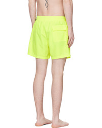 Short de bain imprimé jaune Vivienne Westwood