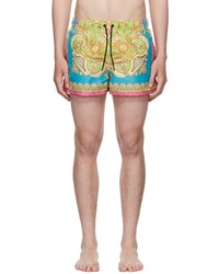 Short de bain imprimé multicolore Versace Underwear